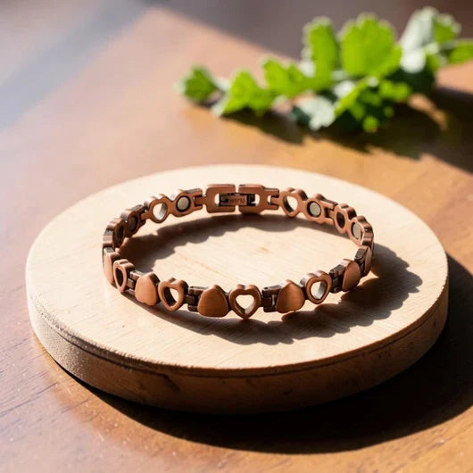 Amor Copper Anklet