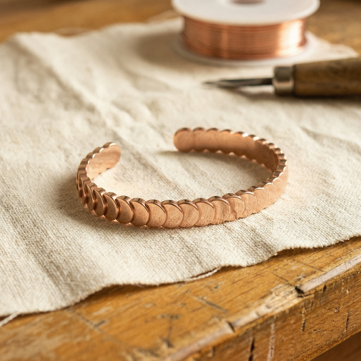 Tide Copper Bracelet