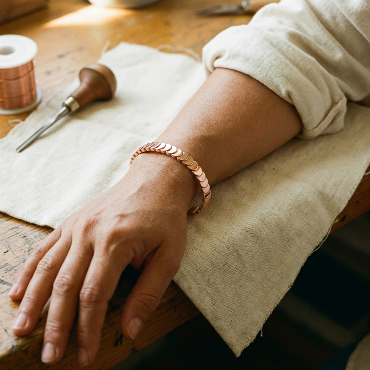 Tide Copper Bracelet