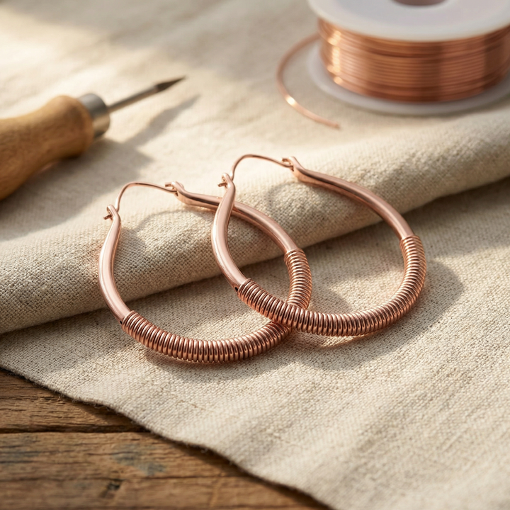 Creek Copper Earrings