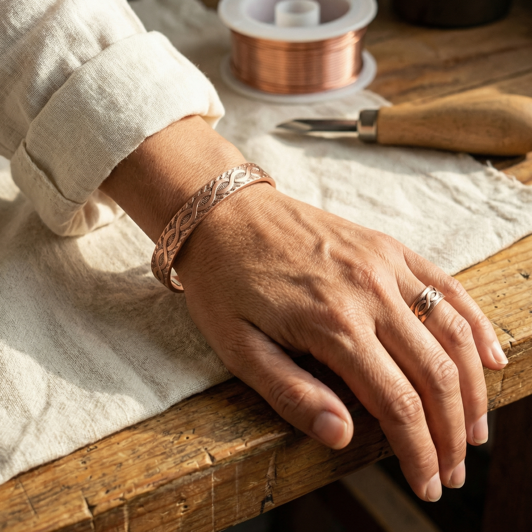 Knot Copper Set