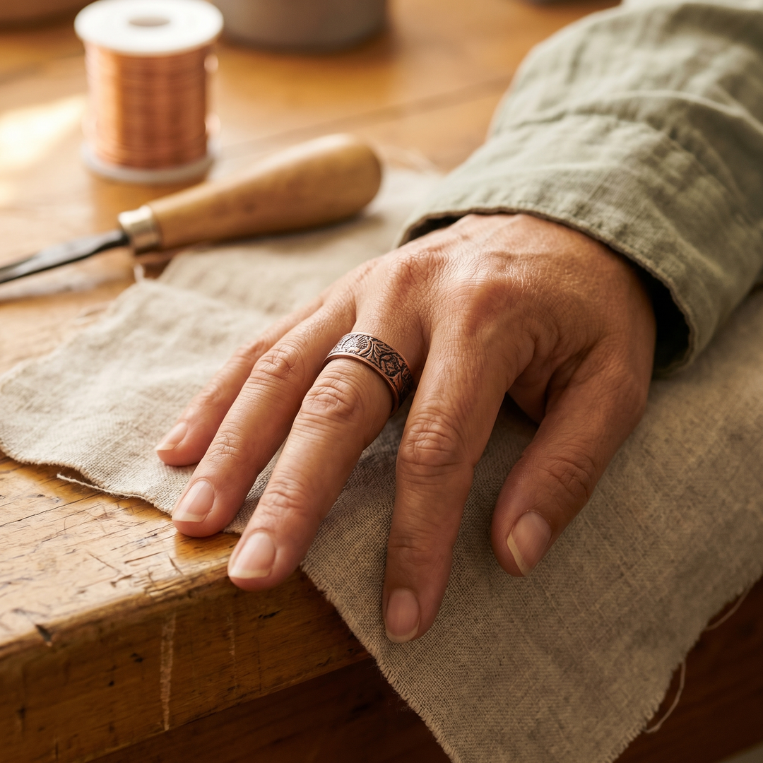 Bole Copper Ring