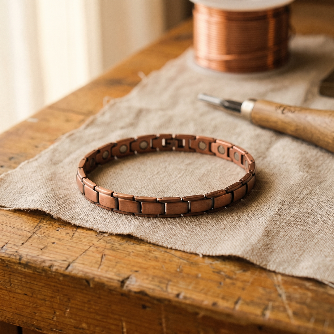 Shore Copper Anklet