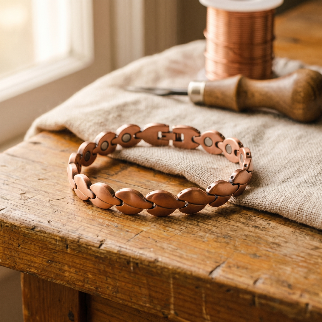 Marsh Copper Anklet