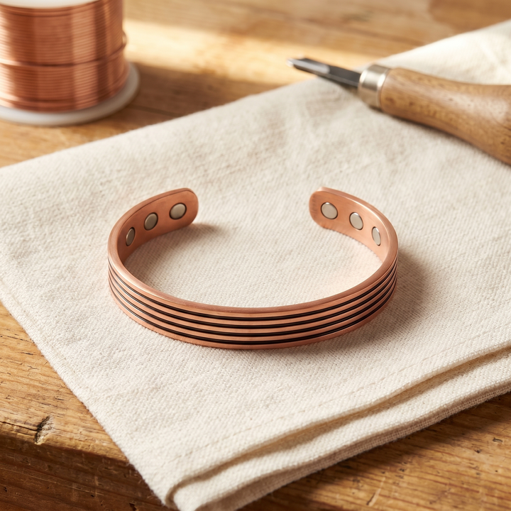 Sage Copper Bracelet