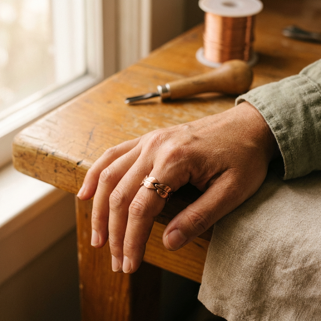 Bind Copper Ring
